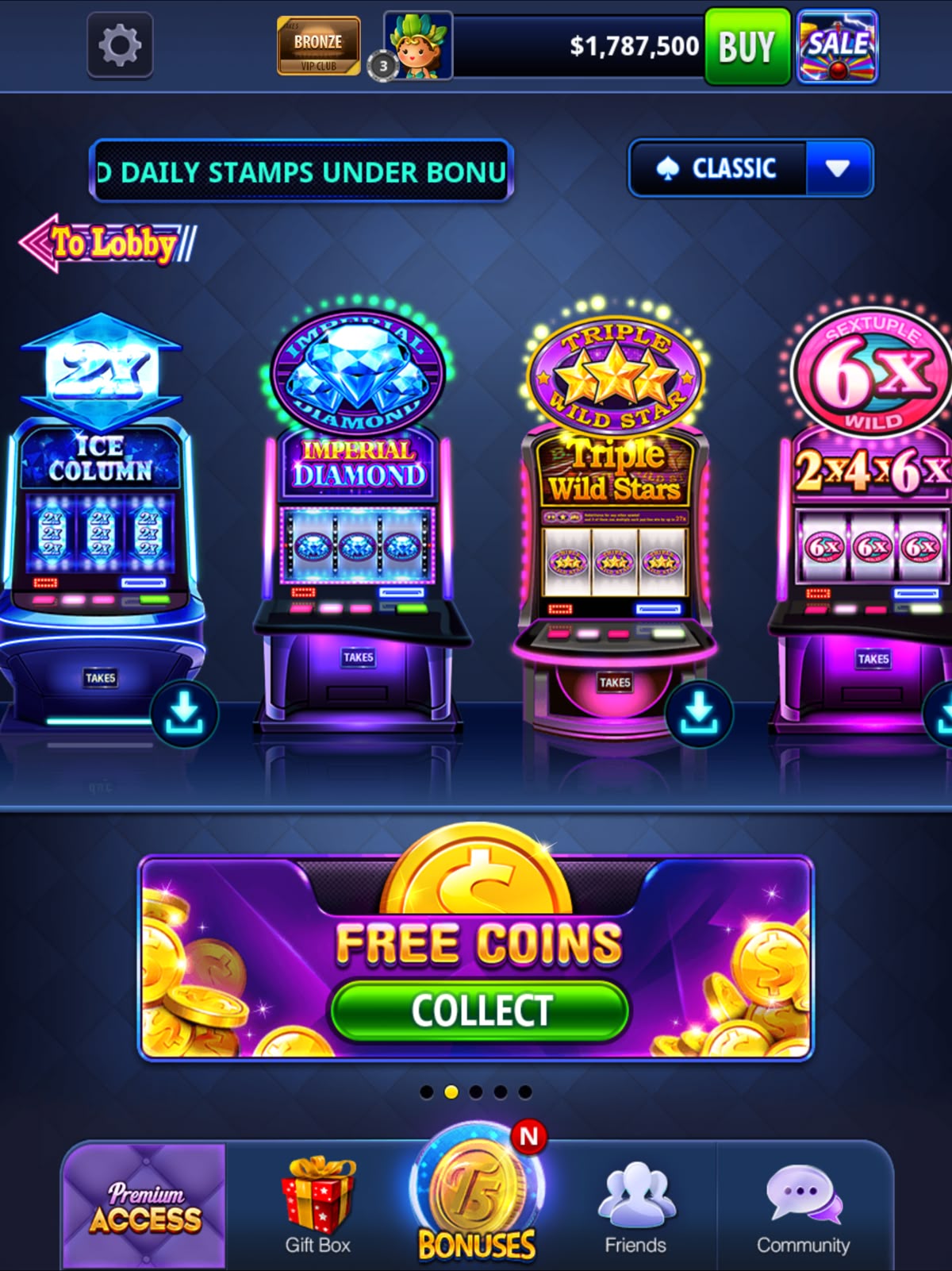 welcome slots